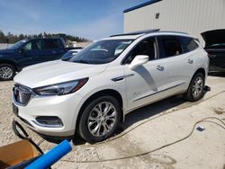 Salvage cars for sale at Franklin, WI auction: 2018 Buick Enclave Avenir