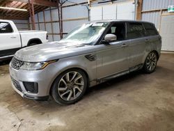 Land Rover Range Rover salvage cars for sale: 2021 Land Rover Range Rover Sport HSE Silver Edition