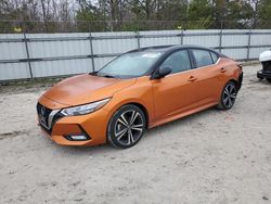 Nissan Sentra salvage cars for sale: 2021 Nissan Sentra SR