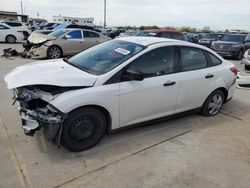 Ford Focus S salvage cars for sale: 2017 Ford Focus S