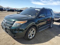 Ford Explorer Limited Vehiculos salvage en venta: 2013 Ford Explorer Limited