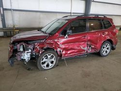 Salvage cars for sale at Graham, WA auction: 2018 Subaru Forester 2.5I Touring