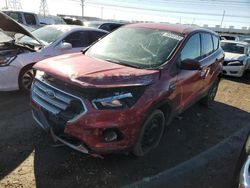 Vehiculos salvage en venta de Copart Elgin, IL: 2017 Ford Escape SE