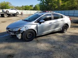 Chevrolet Cruze LS salvage cars for sale: 2018 Chevrolet Cruze LS