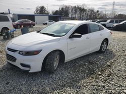 Chevrolet Malibu salvage cars for sale: 2016 Chevrolet Malibu LS