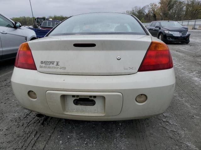 2001 Chrysler Sebring LXI