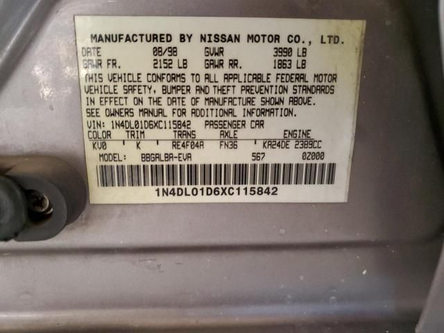 1999 Nissan Altima XE