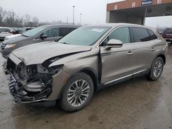Salvage cars for sale at Fort Wayne, IN auction: 2019 Lincoln Nautilus Select