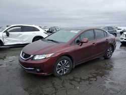 Salvage cars for sale at Martinez, CA auction: 2013 Honda Civic EXL