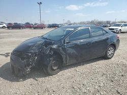 Salvage cars for sale from Copart Indianapolis, IN: 2016 Toyota Corolla L