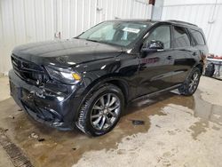 Salvage cars for sale at Franklin, WI auction: 2018 Dodge Durango GT