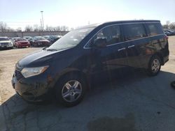 Salvage cars for sale at Fort Wayne, IN auction: 2013 Nissan Quest S