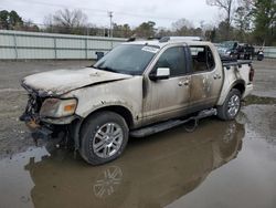 Salvage cars for sale at Shreveport, LA auction: 2010 Ford Explorer Sport Trac Limited