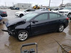 Salvage cars for sale from Copart Chicago Heights, IL: 2020 Hyundai Elantra SEL