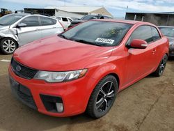 KIA salvage cars for sale: 2010 KIA Forte SX