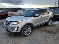 Salvage cars for sale from Copart Harleyville, SC: 2016 Ford Explorer Limited