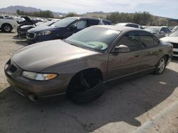 Salvage cars for sale from Copart Las Vegas, NV: 2002 Pontiac Grand Prix GTP