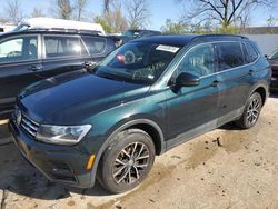 Salvage cars for sale at Bridgeton, MO auction: 2019 Volkswagen Tiguan SE