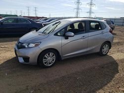 Salvage cars for sale at Elgin, IL auction: 2017 Honda FIT LX