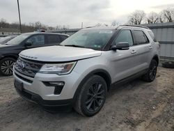 Salvage cars for sale from Copart York Haven, PA: 2018 Ford Explorer XLT