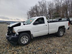 Salvage trucks for sale at West Warren, MA auction: 2017 Chevrolet Silverado C1500