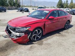 Vehiculos salvage en venta de Copart Rancho Cucamonga, CA: 2018 Honda Accord Sport