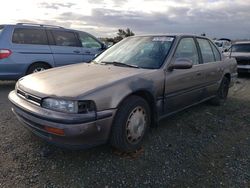 Honda Accord EX salvage cars for sale: 1993 Honda Accord EX