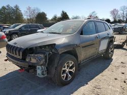 Jeep Cherokee salvage cars for sale: 2015 Jeep Cherokee Trailhawk