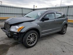 Salvage cars for sale at Dyer, IN auction: 2012 Dodge Caliber SXT