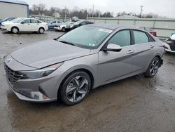 Salvage cars for sale at Pennsburg, PA auction: 2023 Hyundai Elantra Limited