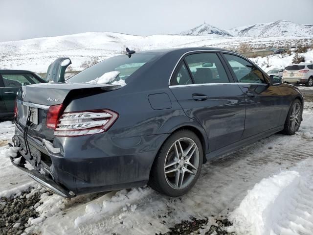 2014 Mercedes-Benz E 550 4matic