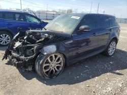 Salvage cars for sale at Cahokia Heights, IL auction: 2015 Land Rover Range Rover Sport HSE