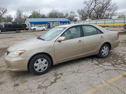 Salvage cars for sale from Copart Wichita, KS: 2003 Toyota Camry LE