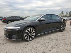 Salvage cars for sale from Copart Houston, TX: 2022 Lucid Motors AIR Grand Touring