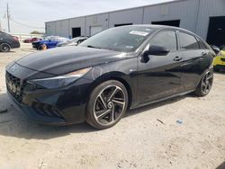 Salvage cars for sale at Jacksonville, FL auction: 2022 Hyundai Elantra N Line