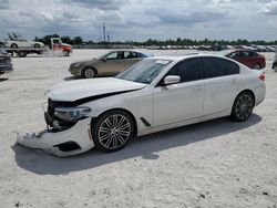 Carros salvage sin ofertas aún a la venta en subasta: 2017 BMW 530 I