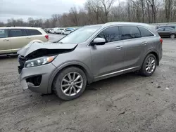Salvage cars for sale from Copart Ellwood City, PA: 2016 KIA Sorento SX