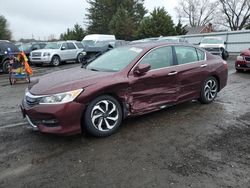 Salvage cars for sale from Copart Finksburg, MD: 2016 Honda Accord EXL