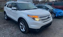 Vehiculos salvage en venta de Copart Pennsburg, PA: 2015 Ford Explorer Limited