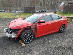 Salvage cars for sale at Finksburg, MD auction: 2018 Honda Civic SI