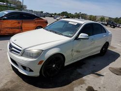 Mercedes-Benz C 350 salvage cars for sale: 2009 Mercedes-Benz C 350