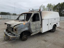 Salvage cars for sale at Dunn, NC auction: 2010 Ford Econoline E350 Super Duty Cutaway Van