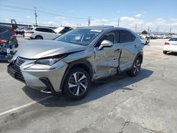 Salvage cars for sale from Copart Sun Valley, CA: 2021 Lexus NX 300H Base