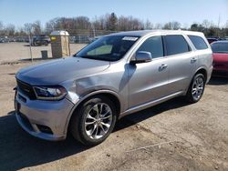 Salvage cars for sale at Chalfont, PA auction: 2019 Dodge Durango GT