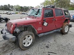 Jeep Wrangler salvage cars for sale: 2013 Jeep Wrangler Unlimited Sport