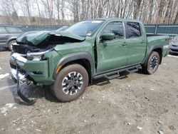 Salvage cars for sale at Candia, NH auction: 2024 Nissan Frontier S
