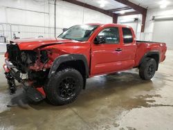 Salvage cars for sale at Avon, MN auction: 2022 Toyota Tacoma Access Cab