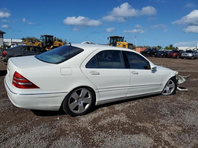 2002 Mercedes-Benz S 500