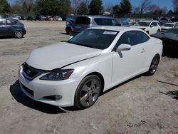 Salvage cars for sale at Madisonville, TN auction: 2011 Lexus IS 250