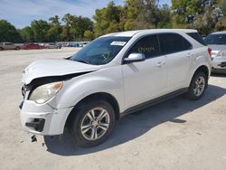 Chevrolet Equinox salvage cars for sale: 2012 Chevrolet Equinox LS